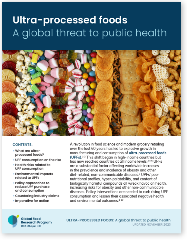 Ultra-processed foods: a global threat to public health - Global Food ...